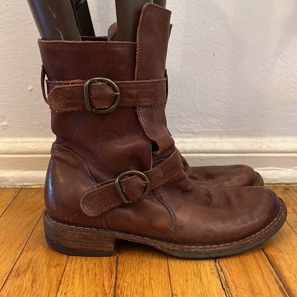 Fiorentini + Baker Brown Combat Boots
